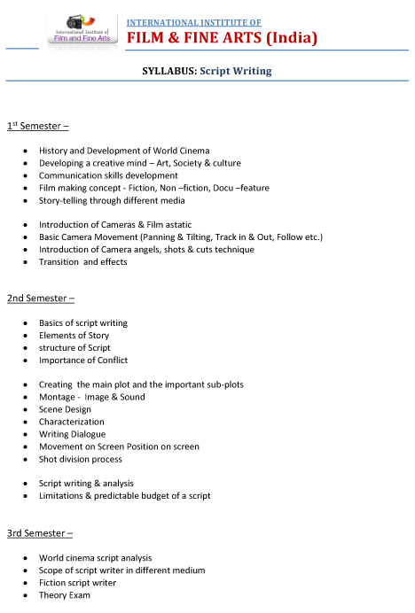 Syllabus